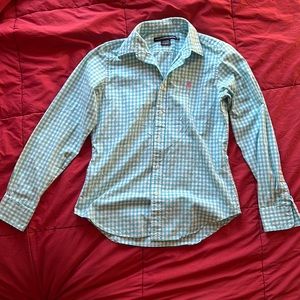 Ralph Lauren Blue Button Down Shirt